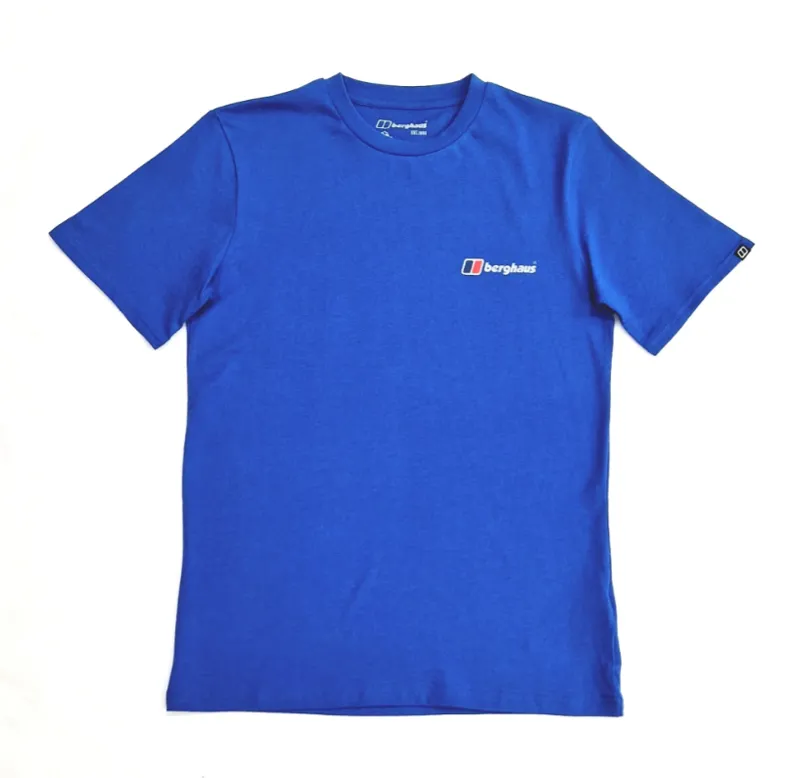Berghaus Men's Snowdon Short Sleeve Tee 2.0 in Blue 